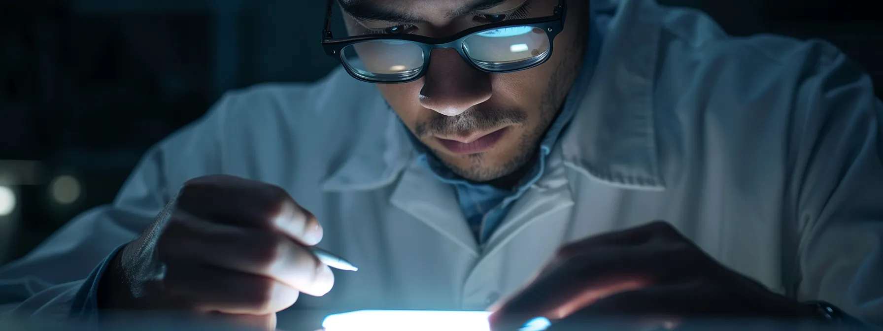 a close-up of a technician carefully inspecting an iphone screen, illuminated by soft, focused professional lighting, encapsulating the theme of diagnosing and resolving software issues. a close-up of a technician carefully inspecting an iphone screen, illuminated by soft, focused professional lighting, encapsulating the theme of diagnosing and resolving software issues.