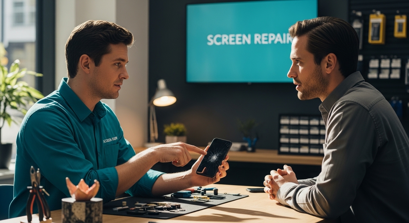 screen repair process screen repair process