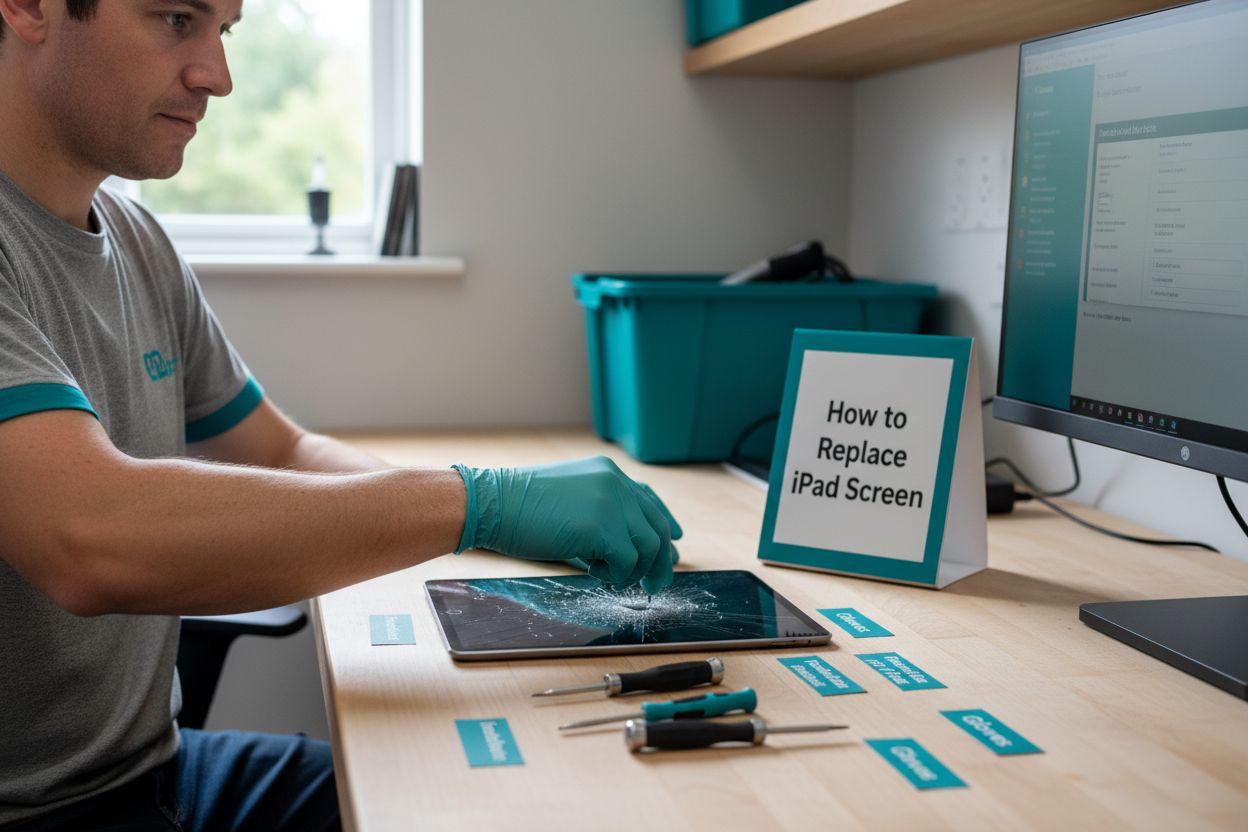 how to replace ipad screen