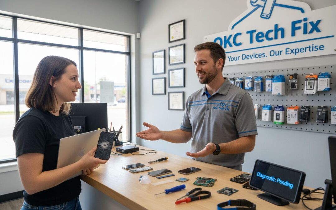 How to Choose Repair Shop in Oklahoma City for Devices