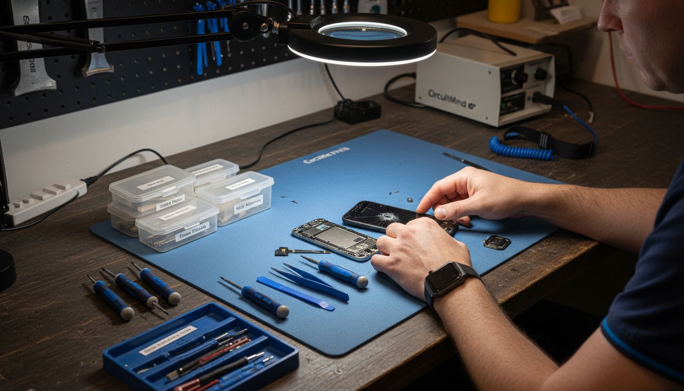mobile repair workspace mobile repair workspace