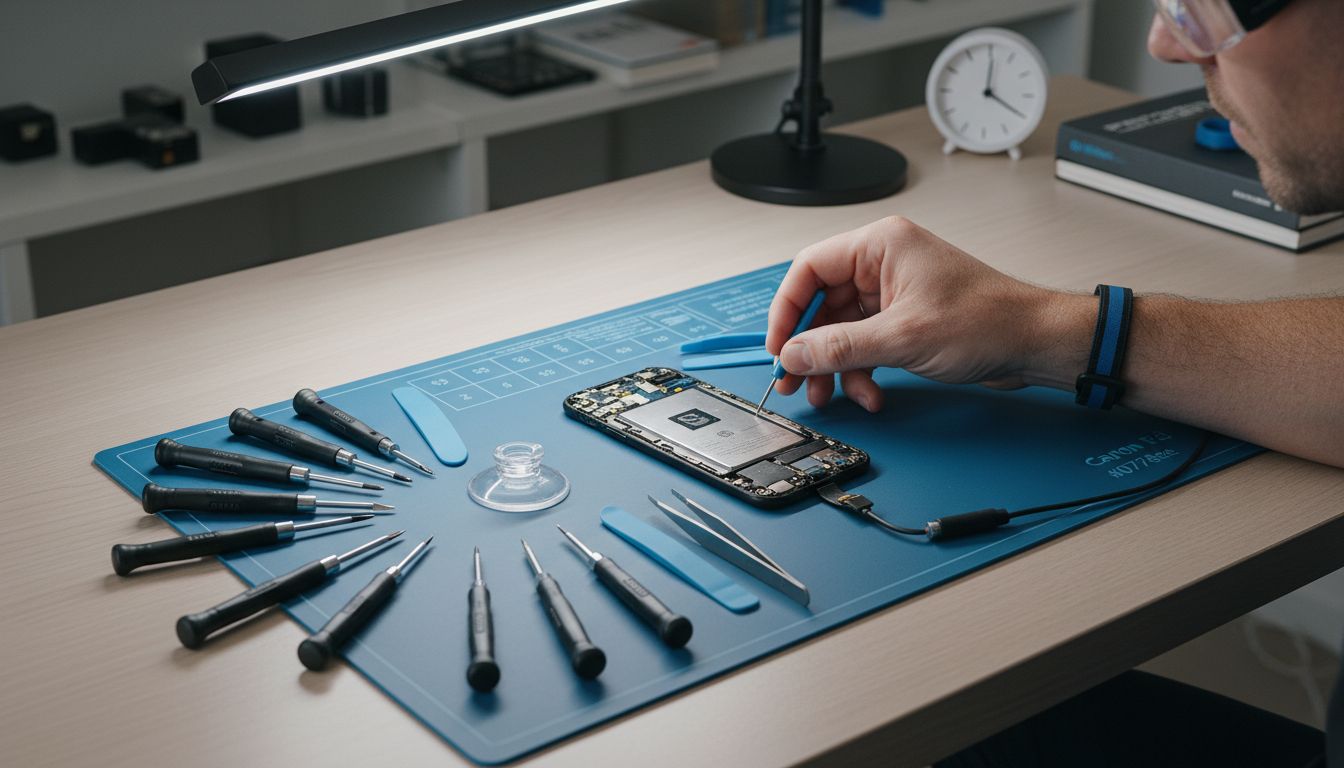 phone repair toolkit workspace phone repair toolkit workspace