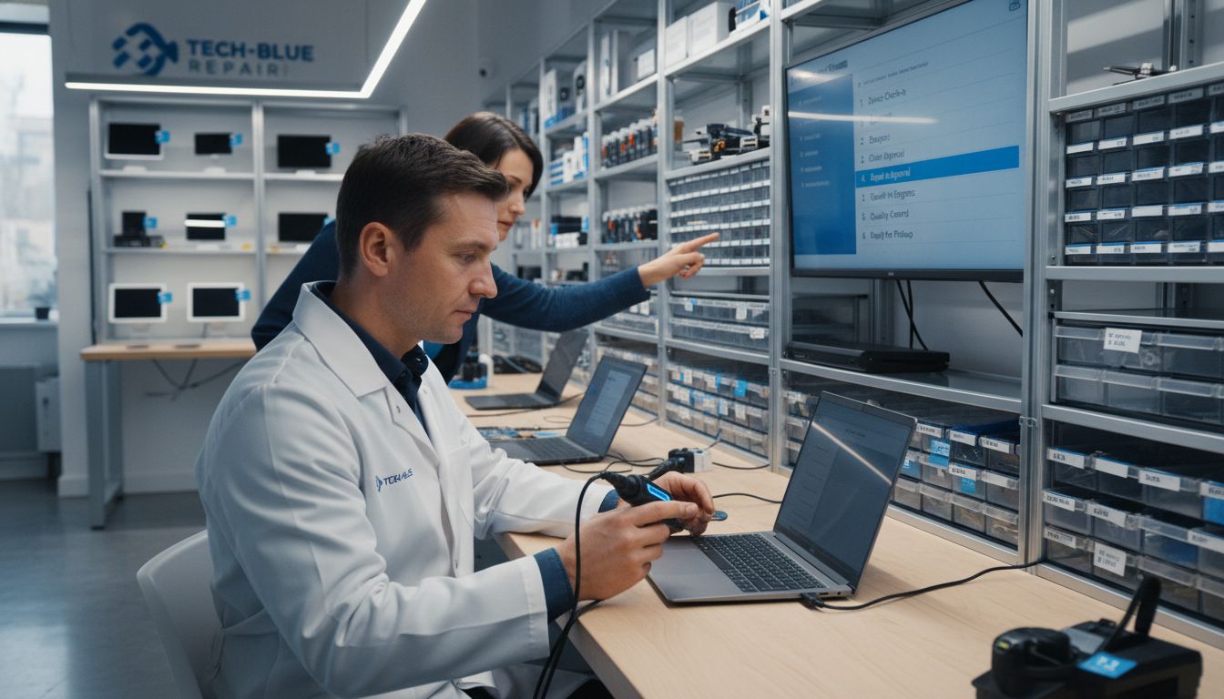 electronics repair workflow electronics repair workflow