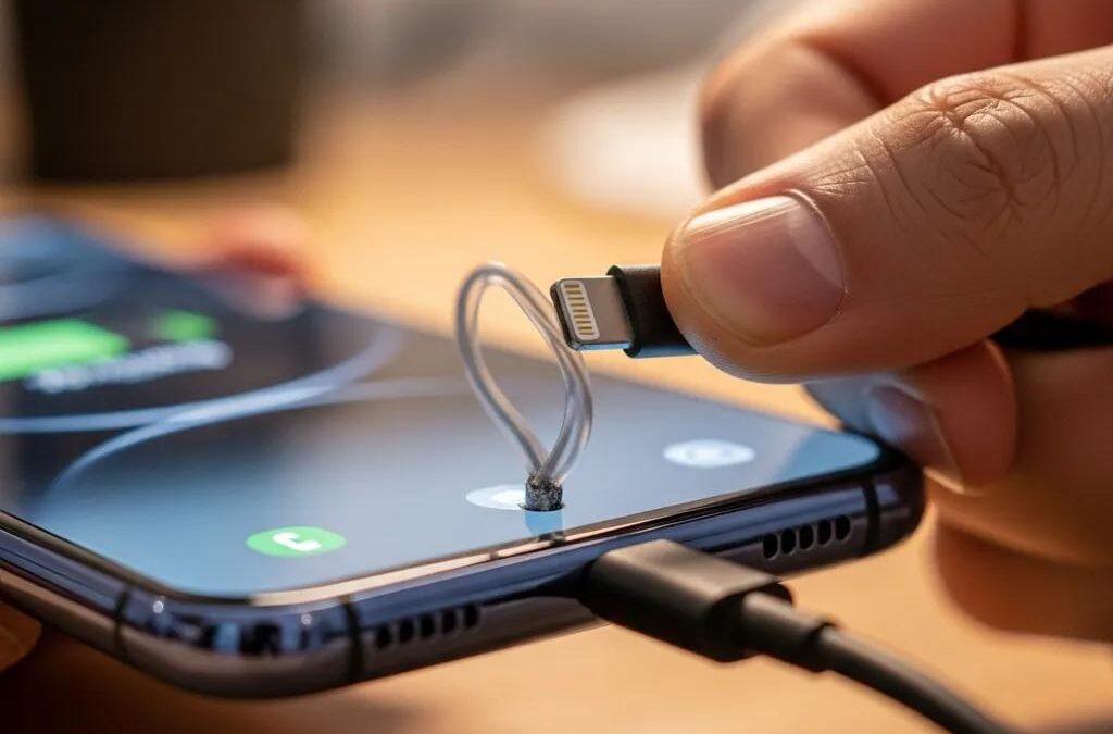 Phone Won’t Charge Unless You Wiggle the Cable